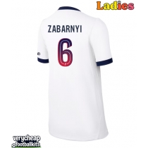 Paris Saint-Germain Ilya Zabarnyi #6 Replica Away Shirt Ladies 2026-27 Short Sleeve
